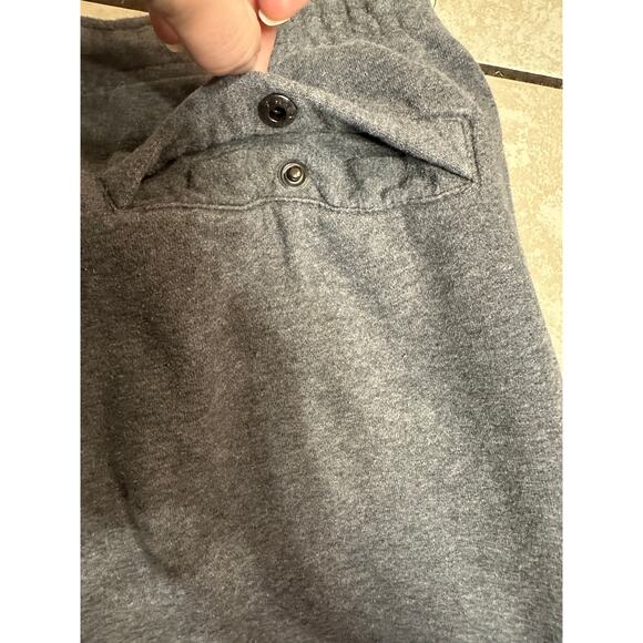 Nike Sweatpant Men Jogger XL Grey Fleece Drawstring Active Y2K Athleisure Lounge - Picture 12 of 12